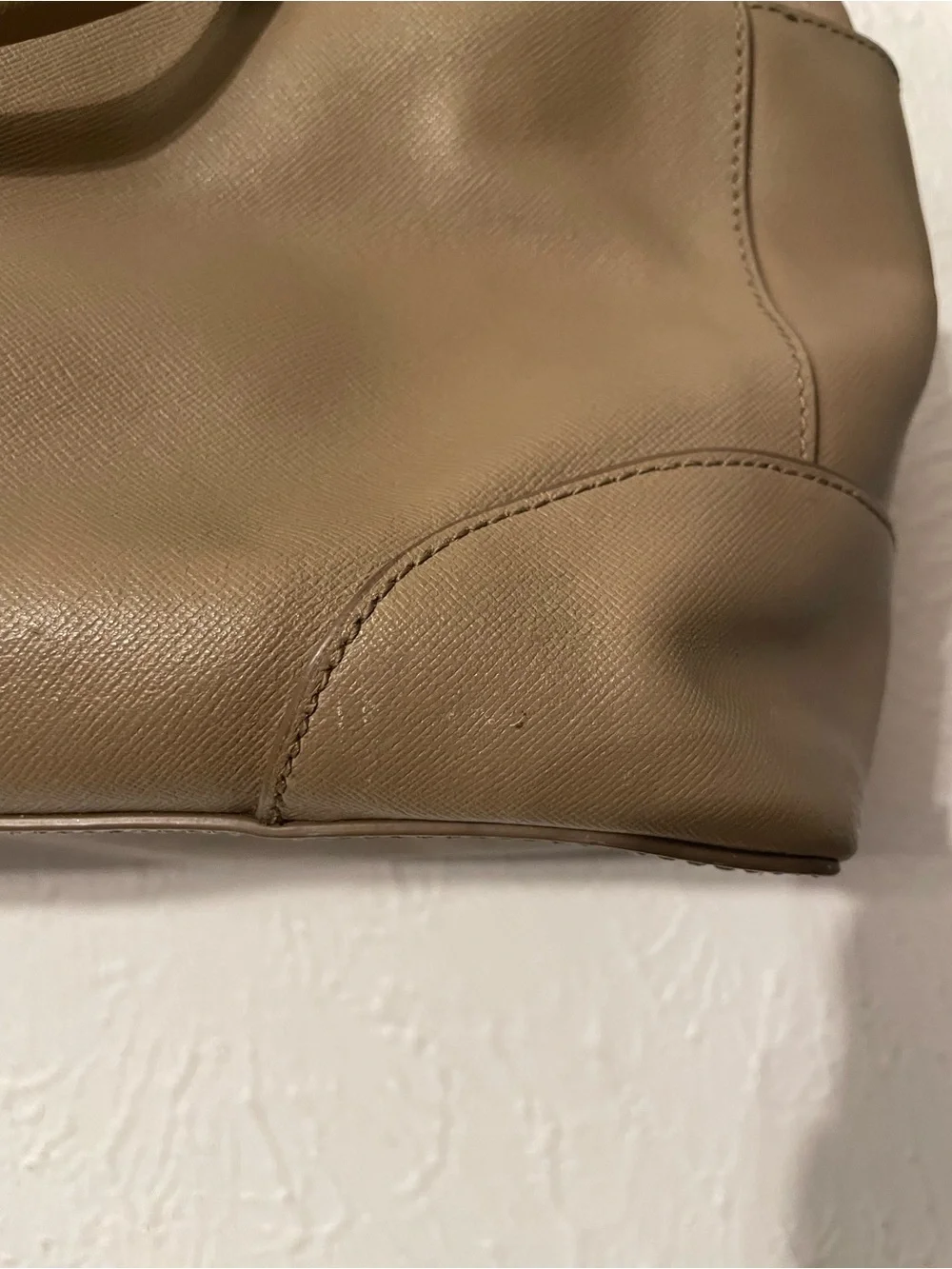 Tory Burch Leather Dome Satchel with Gold Hardware